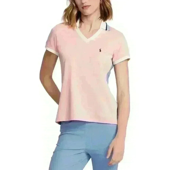 RLX Golf Ralph Lauren Tops - NEW! RLX Golf Ralph Lauren Women's XL Tailored Fit Cricket Polo Shirt NWT $110